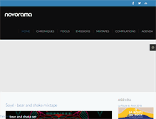 Tablet Screenshot of novorama.com